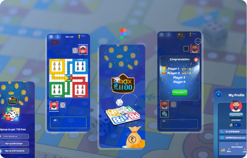 Ludo Game Ui screenshot 1