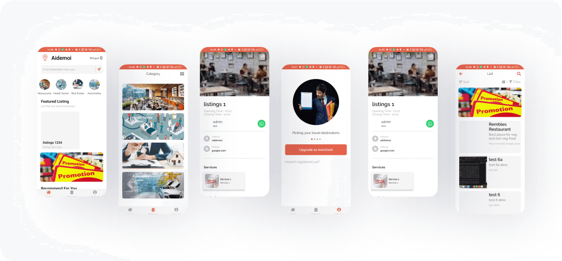 Ademoi App screenshot 1