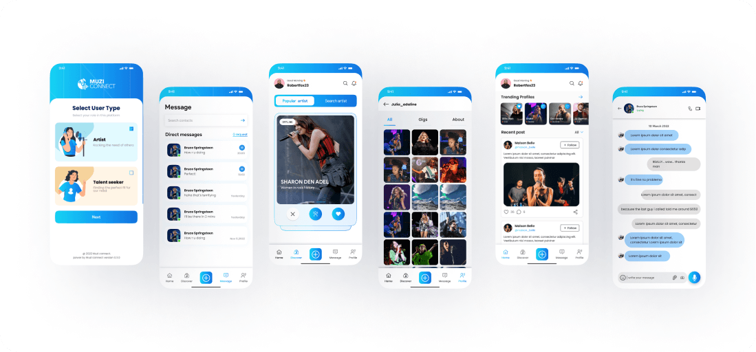 Muzi Connect screenshot 1